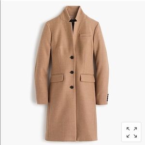 J.Crew Regent topcoat in double-serge wool